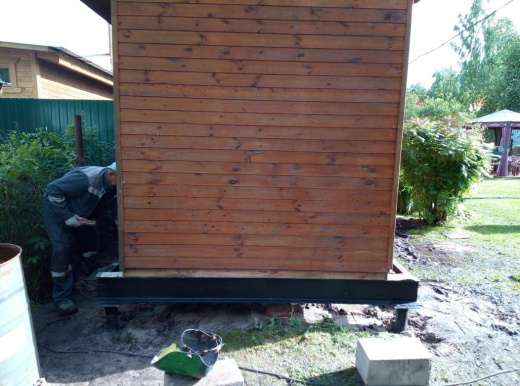 Фундамент на винтовых сваях 3x6м